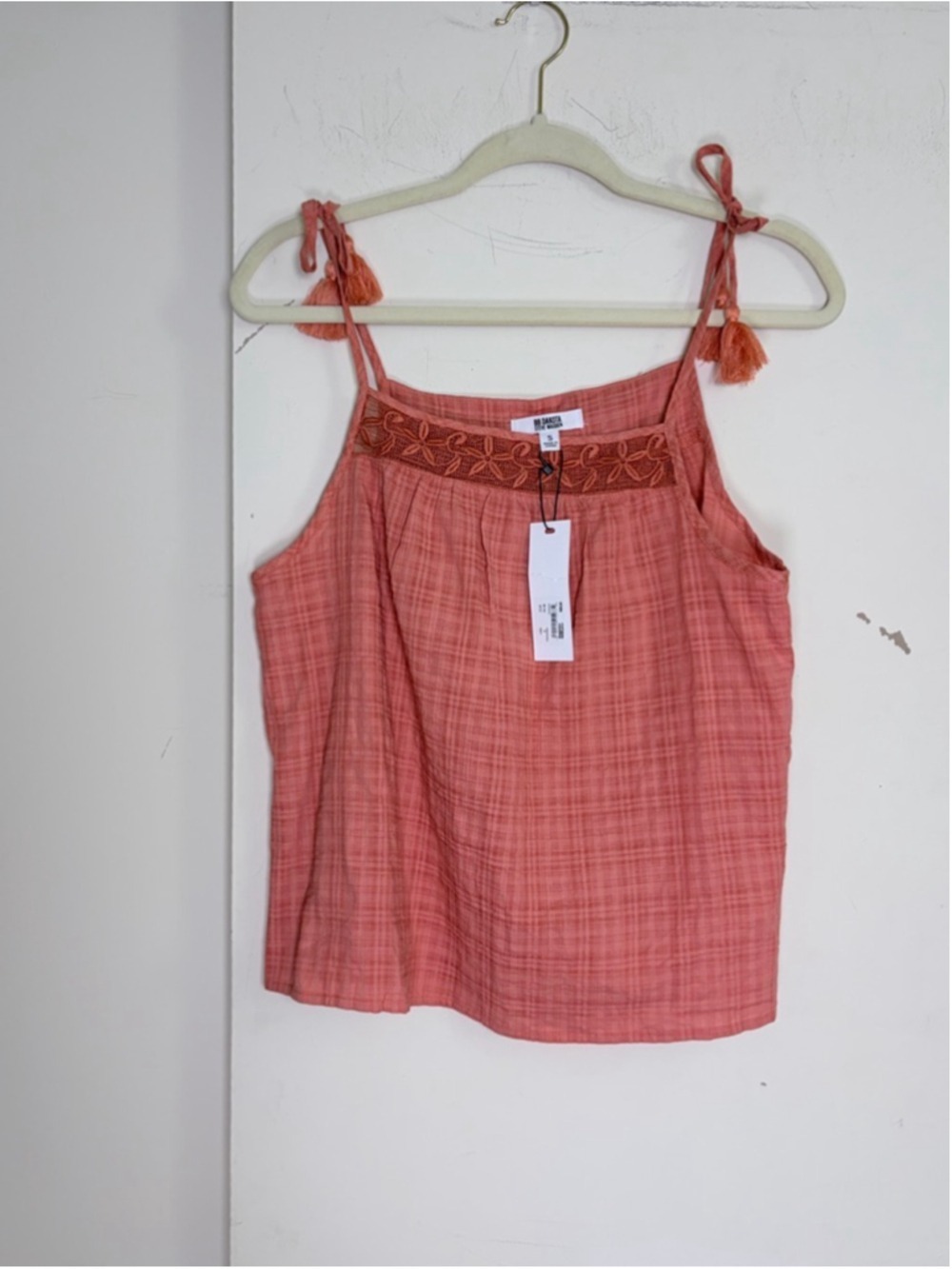 BB Dakota by Steve Madden Sweetener Top in Ginger Orange Size S NWT